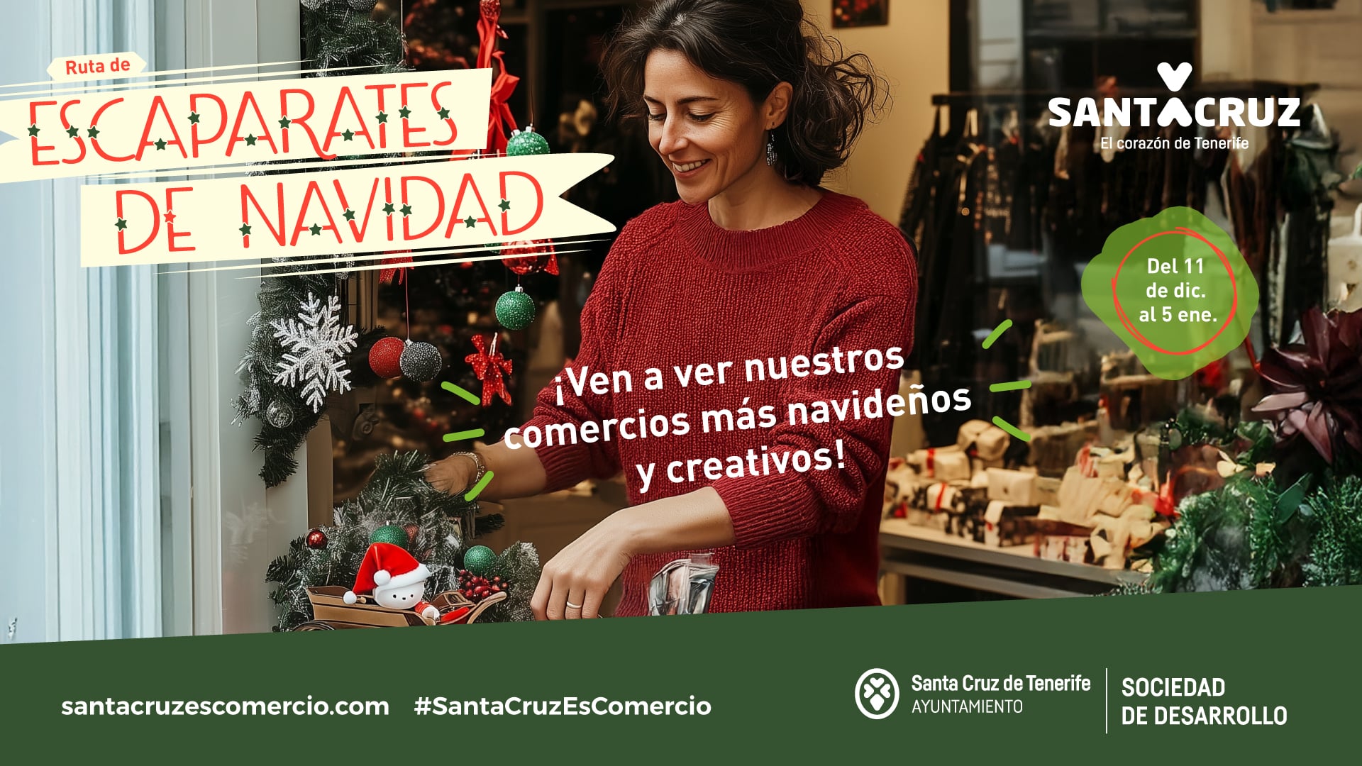 241129 Inscripciones Concurso Escaparates Navidad