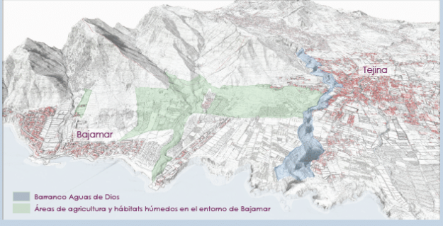 Ámbito_ordenación_PE_Barranco_Tejina_humedales_Bajamar