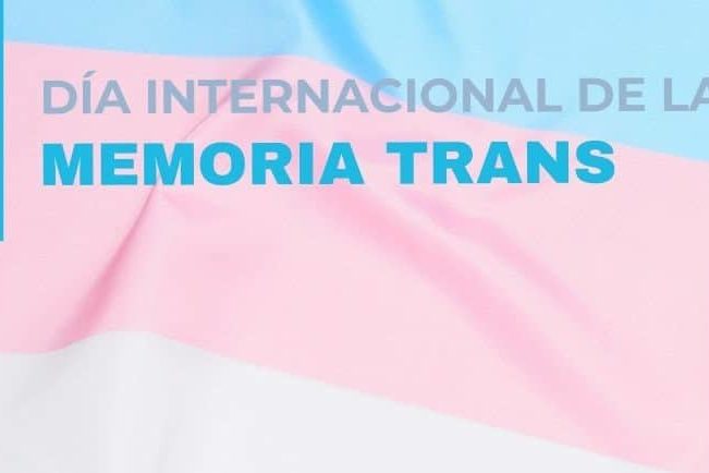 CARTEL DIA INTERNACIONAL DE LA MEMORIA TRANS
