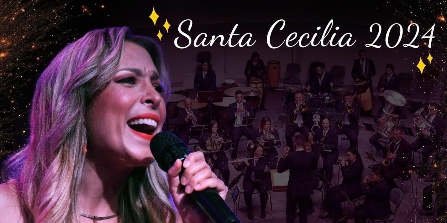 Cartel Gisela Santa Cecilia en Santiago del Teide