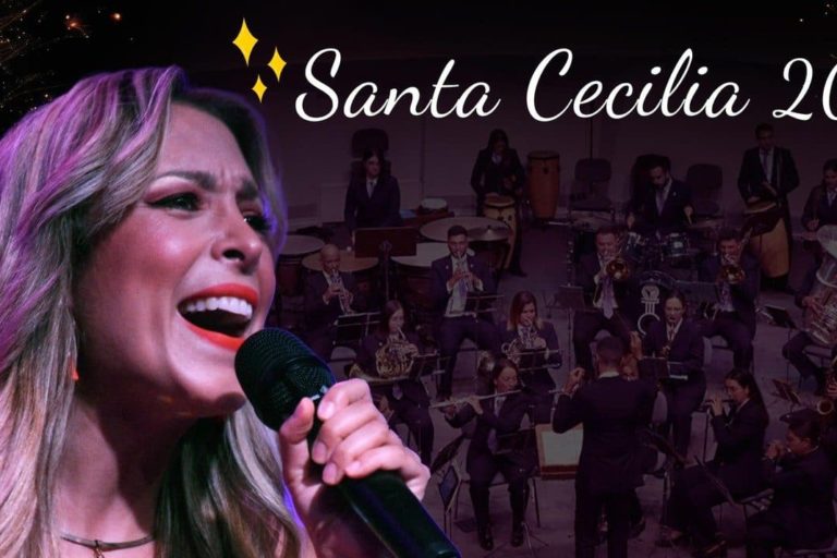 Cartel Gisela Santa Cecilia en Santiago del Teide