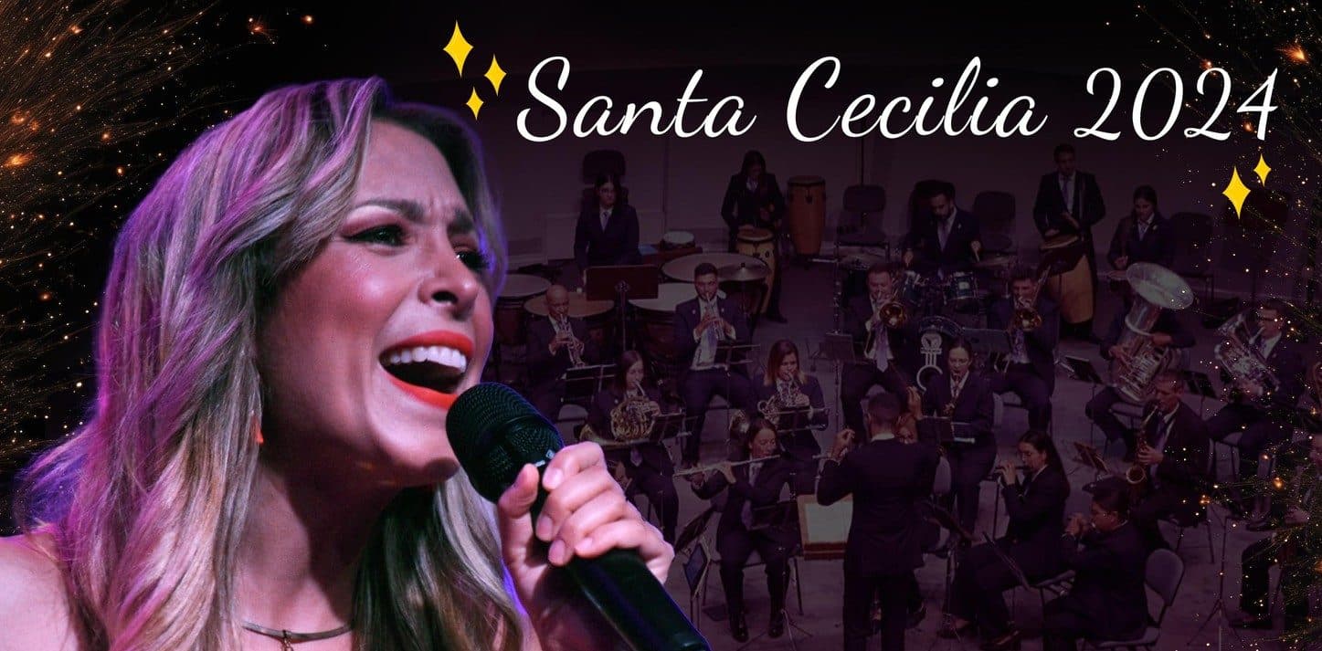 Cartel Gisela Santa Cecilia en Santiago del Teide
