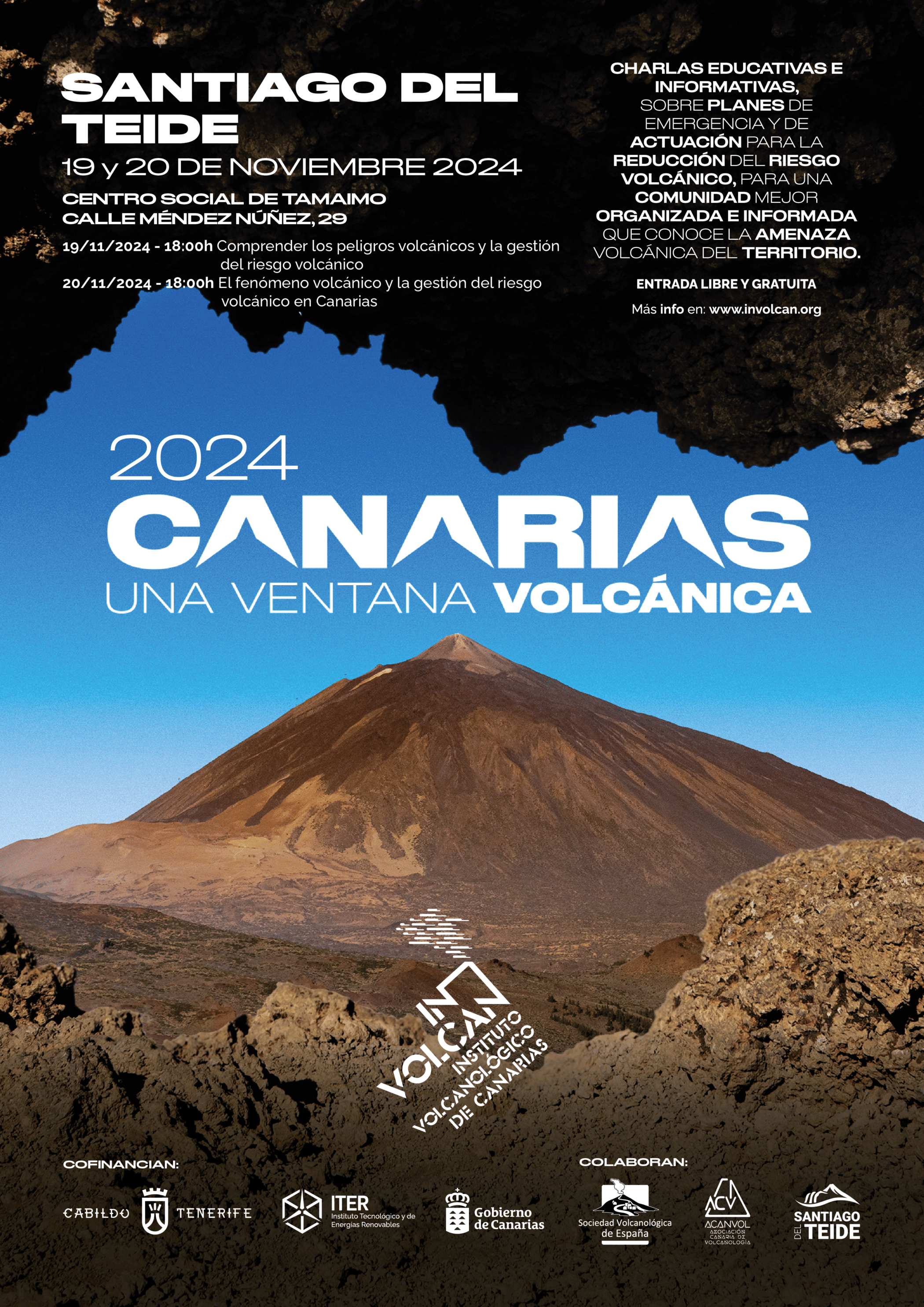Cartel charlas