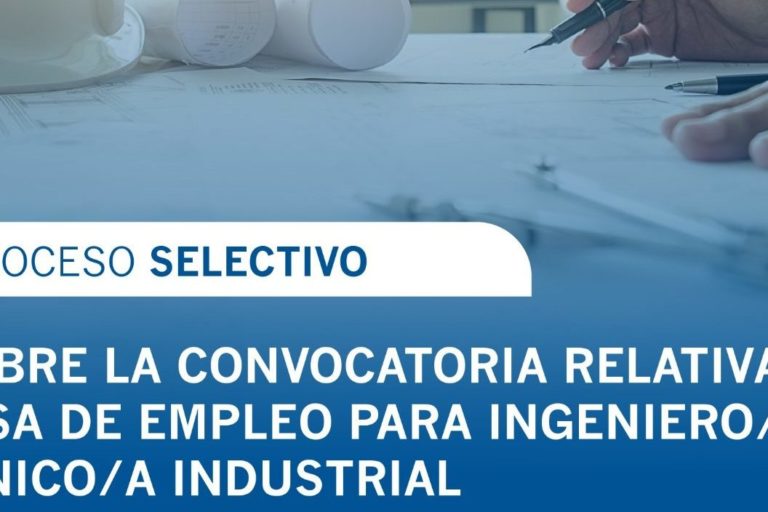 Cartel proceso selectivo Ingeniero Técnico Industrial