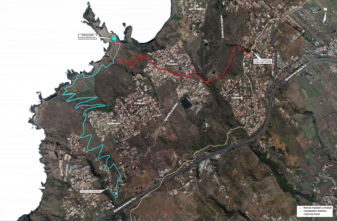 El Sauzal-Desaladora-Plano