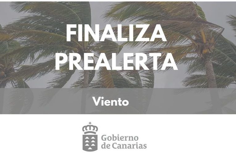FINALIZA PREALERTA POR VIENTO EN CANARIAS 25-11-24