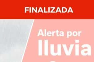 FINALIZADAS ALERTA Y PREALERTA POR LLUVIAS Y TORMENTAS EN CANARIAS 25-11-24