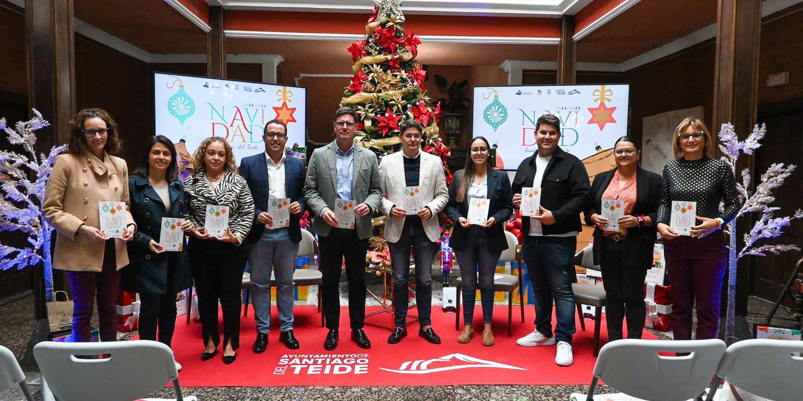 Foto presentación programa de Navidad 2024