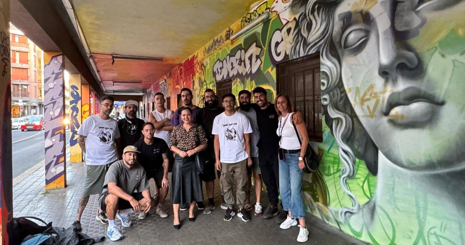 Grafiti calle Barcelona