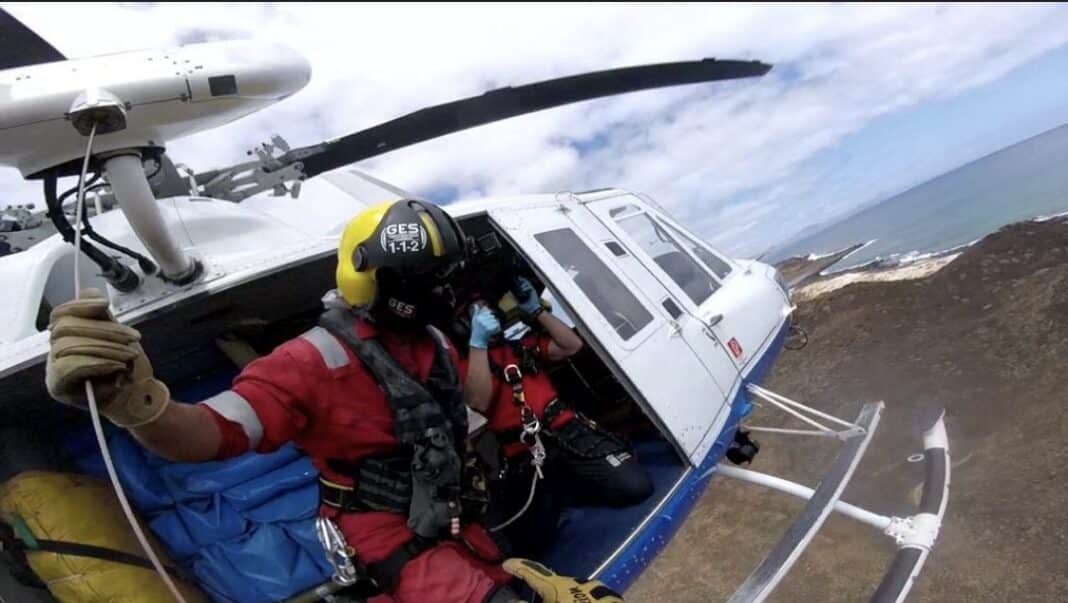 HELICÓPTERO EN LA ISLA DE LOBOS 13-11-24