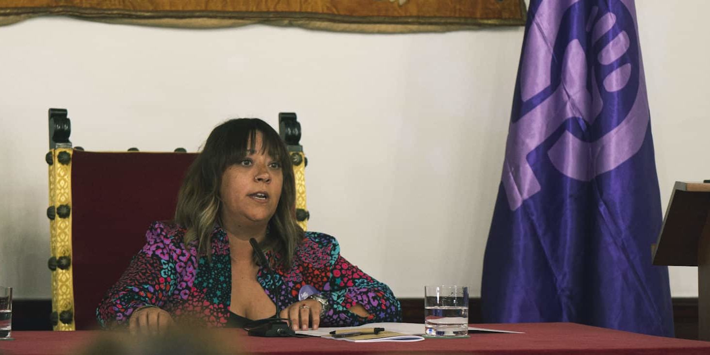 Idaira Afonso Manifiesto 8M en 2023