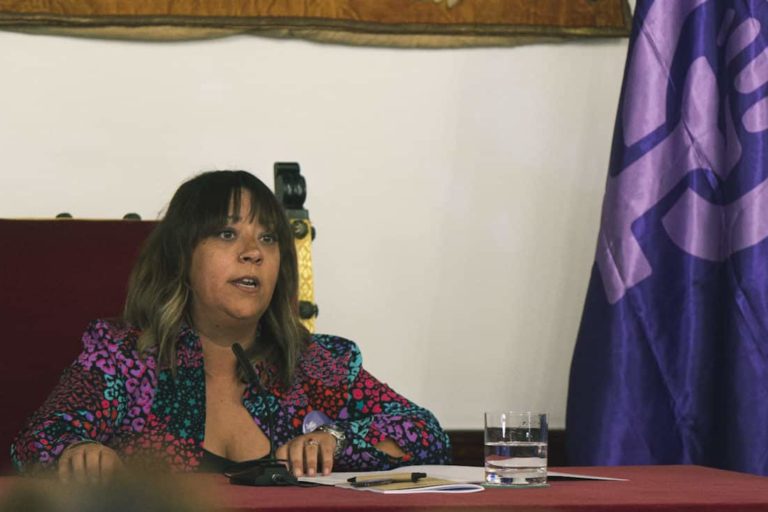 Idaira Afonso Manifiesto 8M en 2023