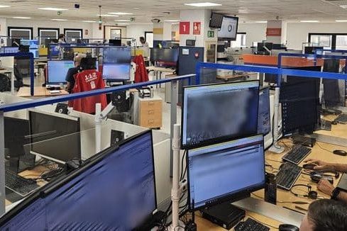 MUJER HERIDA EN LA GC-1 TELDE 31-10-24
