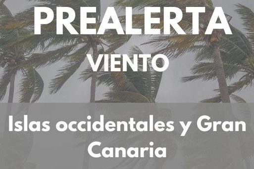 PREALERTA POR VIENTO EN CANARIAS 20-11-24