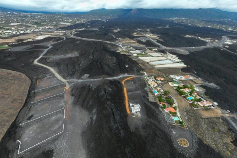vista de la zona afectada por la erupción FOTO DE I LOVE THE WORLD