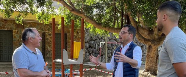 201224 Visita �rea recreativa La Higuerita dotaci�n nuevo parque infantil