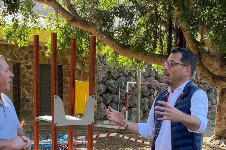 201224 Visita �rea recreativa La Higuerita dotaci�n nuevo parque infantil