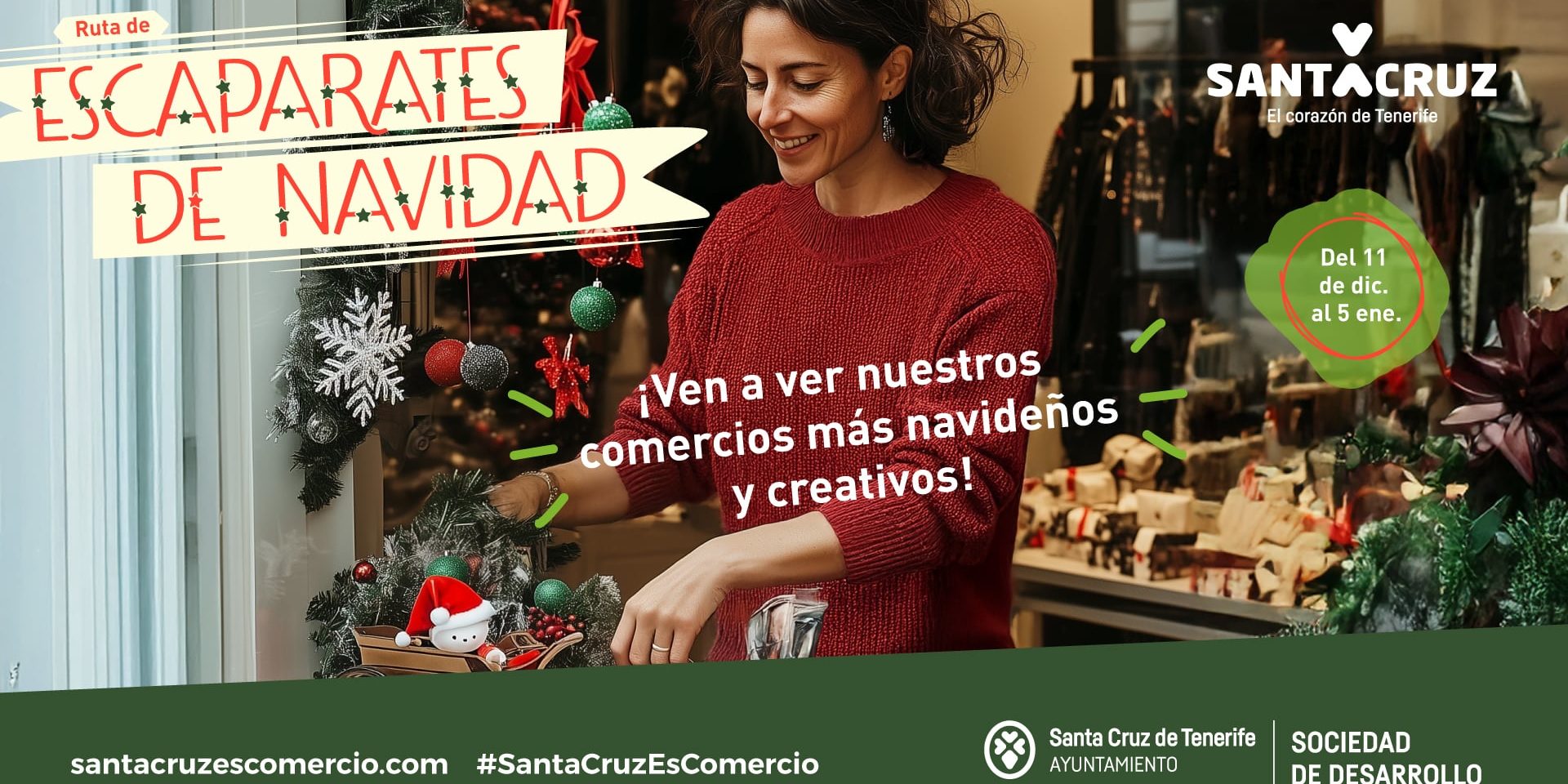 241206 Inscripciones Concurso Escaparates Navidad