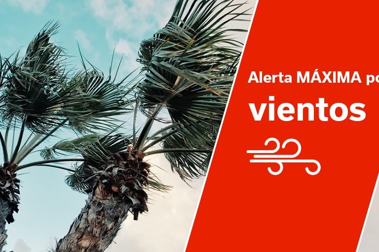 ALERTA MÁXIMA POR VIENTOS EN CANARIAS 14-12-24