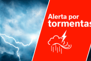 ALERTA POR TORMENTAS EN LA PALMA 24-12-24