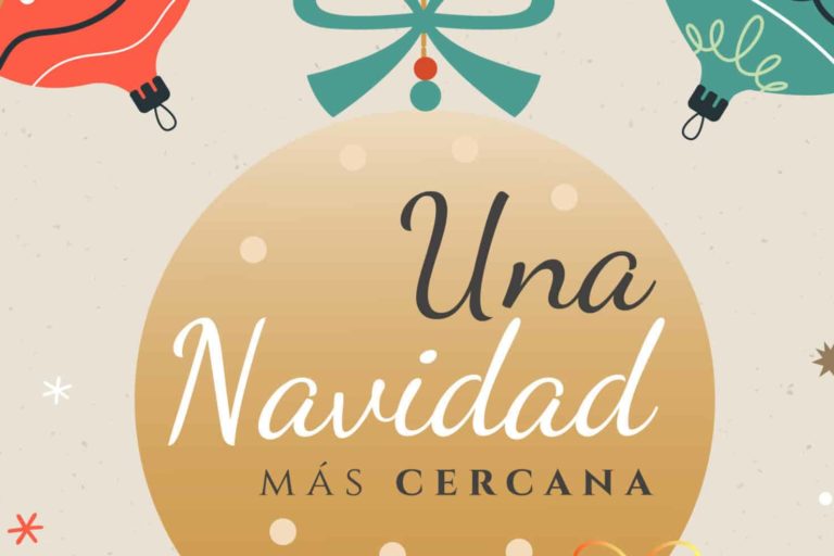 Cartel Una Navidad más Cercana 2024