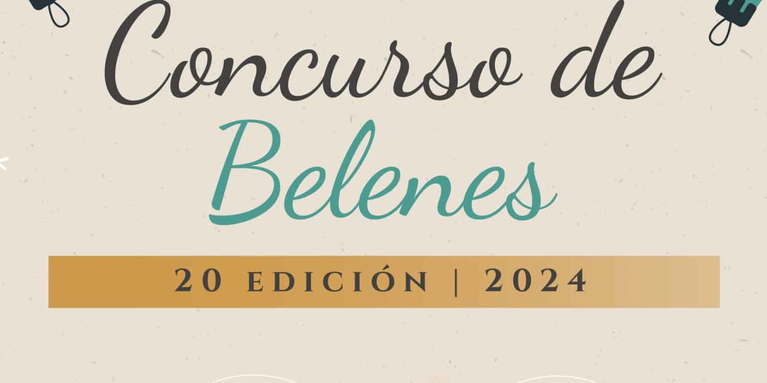 Cartel XX Concurso de Belenes