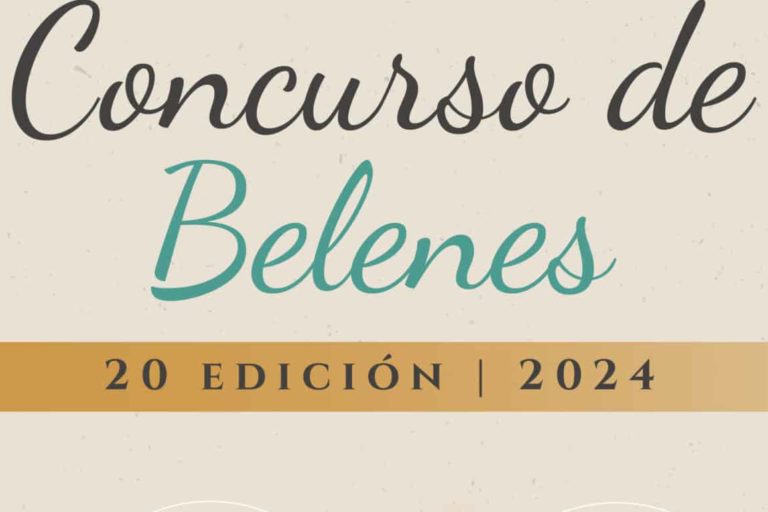 Cartel XX Concurso de Belenes
