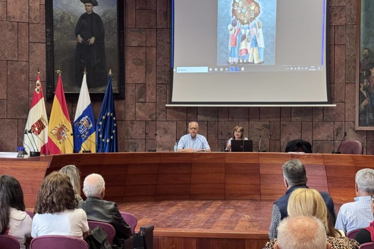Casimiro Curbelo y Rosa Elena Garcia en las jornadas