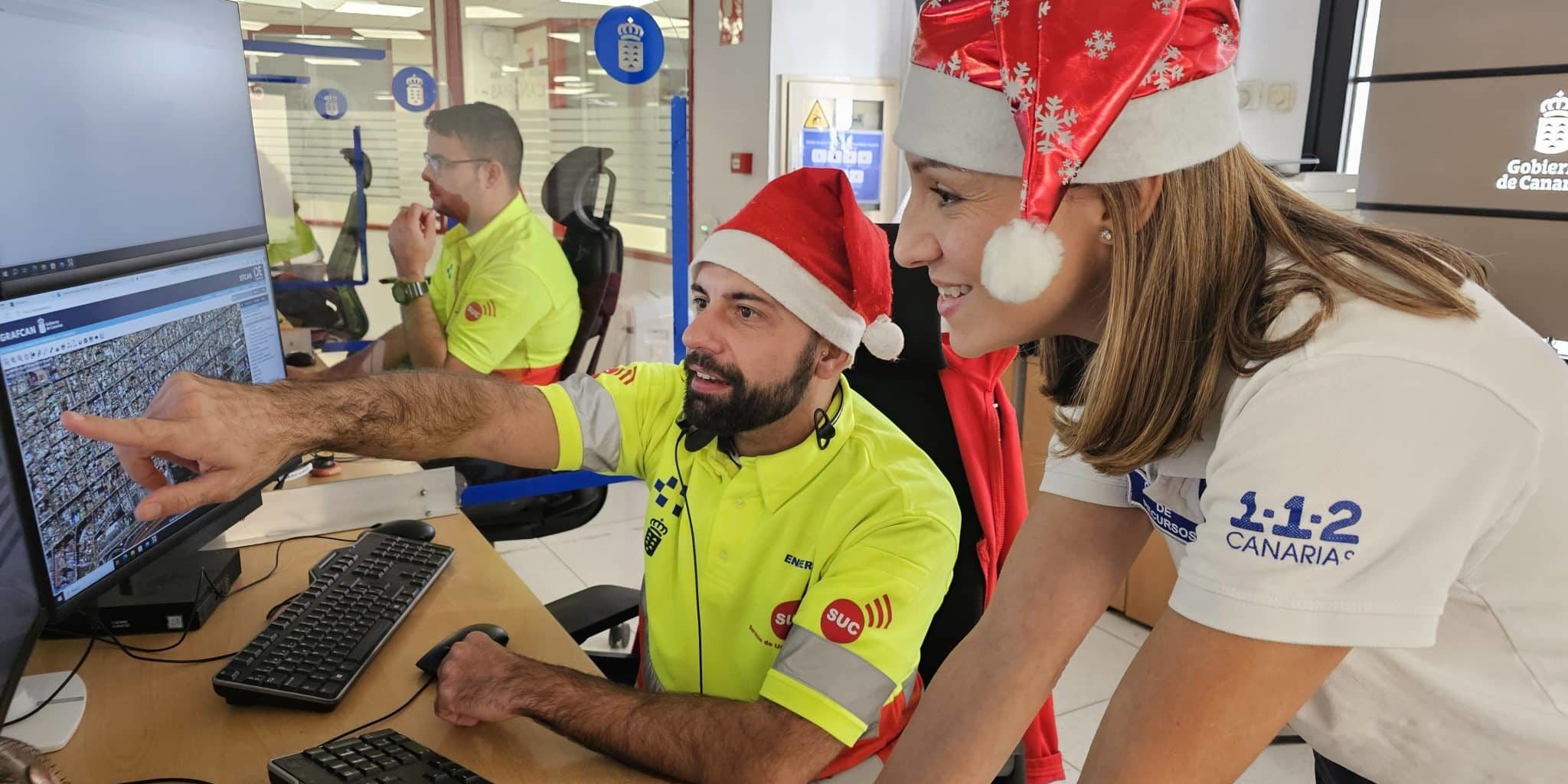 EL 1-1-2 GESTIONA CASI UN 10% MENOS DE INCIDENCIAS QUE EN 2023 25-12-24
