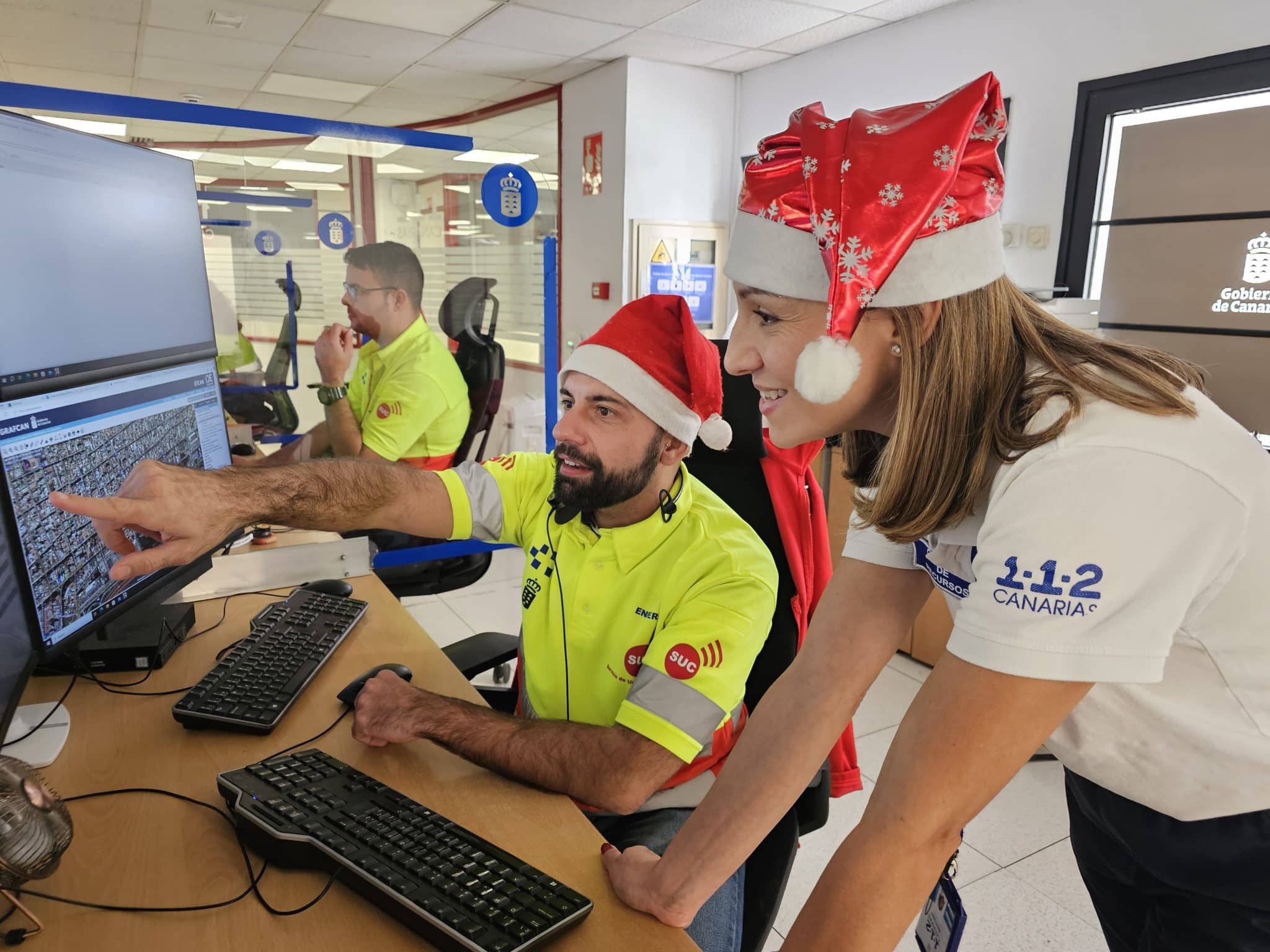 EL 1-1-2 GESTIONA CASI UN 10% MENOS DE INCIDENCIAS QUE EN 2023 25-12-24