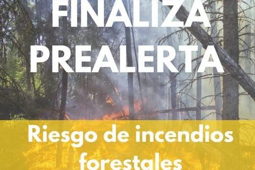 FINALIZA PREALERTA POR RIESGO DE INCENDIOS FORESTALES 20-12-24