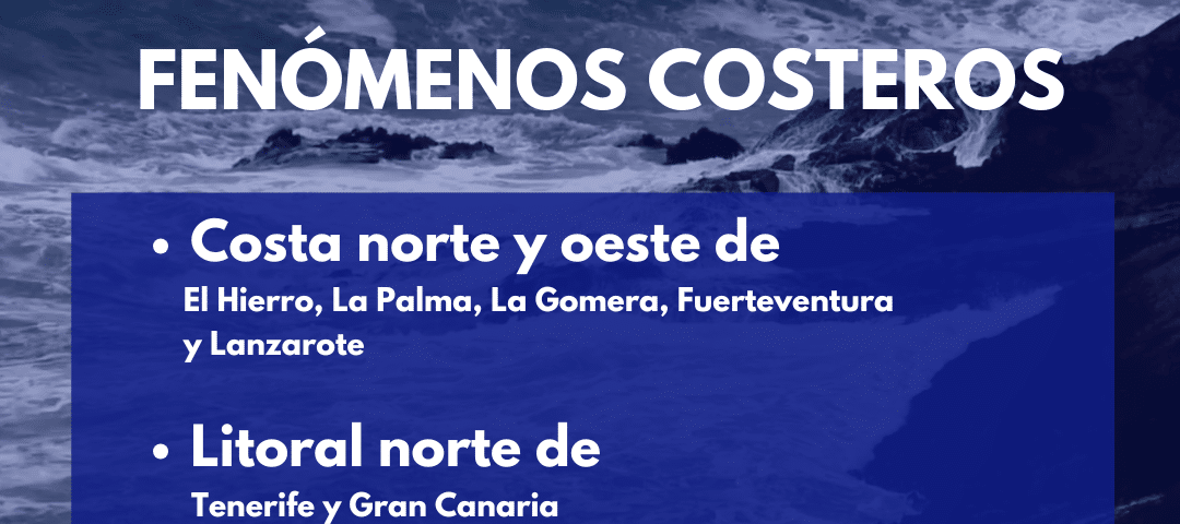 PREALERTA POR FENÓMENOS COSTEROS EN CANARIAS 21-12-24