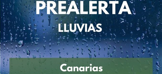 PREALERTA POR LLUVIAS EN CANARIAS-ACTUALIZACIÓN 21-12-24