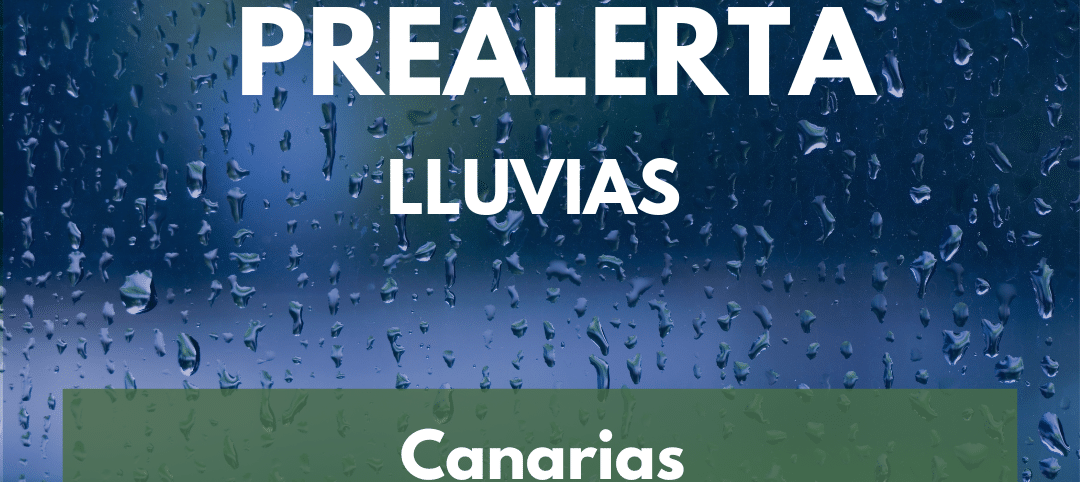 PREALERTA POR LLUVIAS EN CANARIAS-ACTUALIZACIÓN 22-12-24