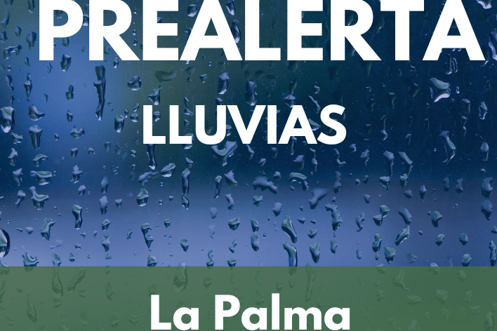 PREALERTA POR LLUVIAS EN LA PALMA-ACTUALIZACIÓN 23-12-24