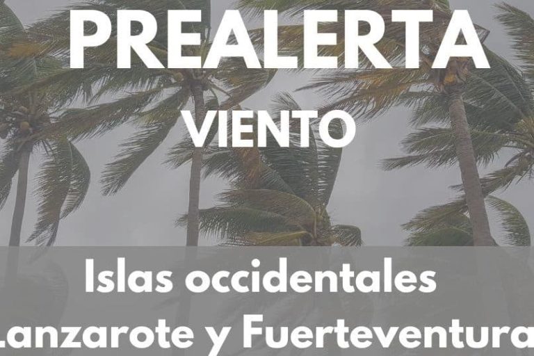 PREALERTA POR VIENTO EN CANARIAS 16-12-24