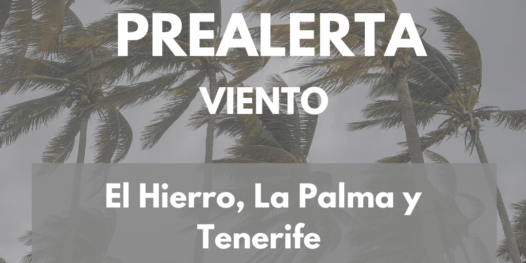 PREALERTA POR VIENTO EN CANARIAS 3-12-24