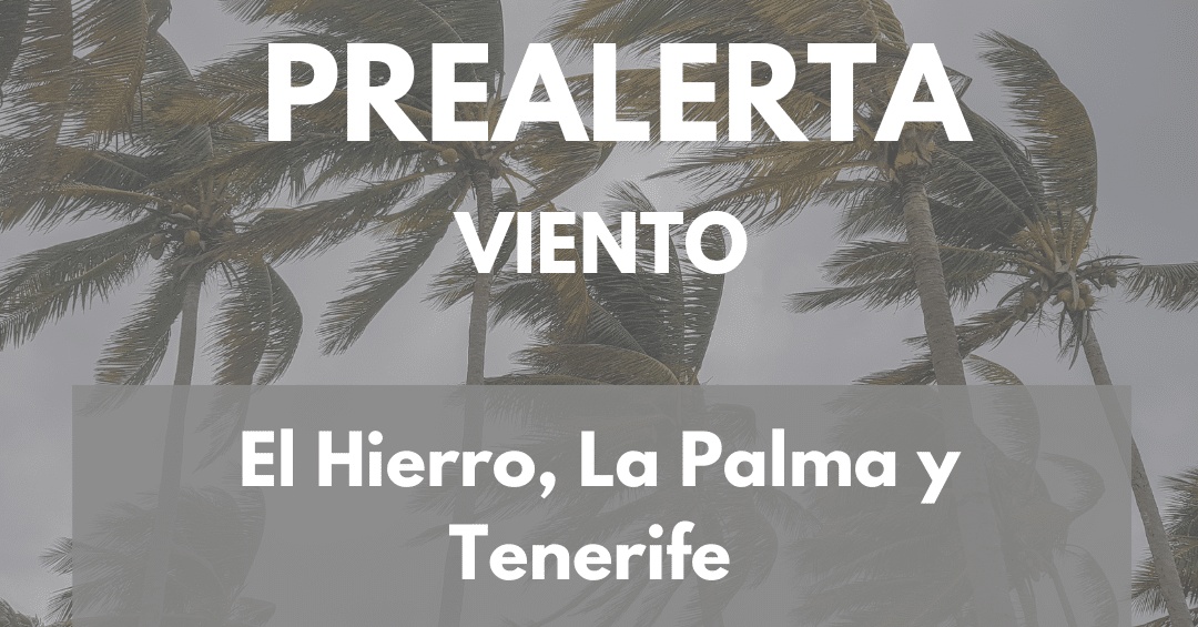 PREALERTA POR VIENTO EN CANARIAS 3-12-24