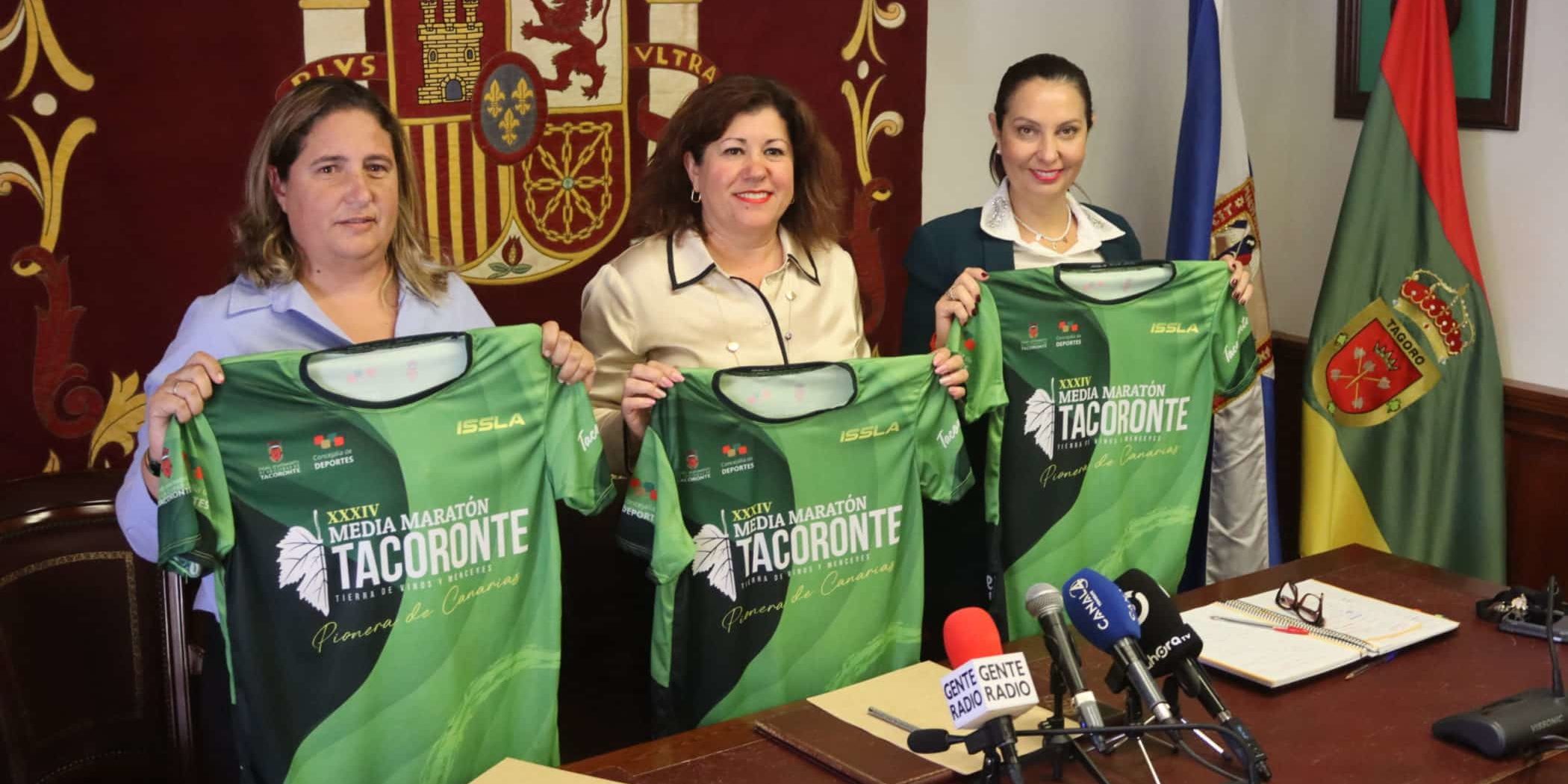 PRESENTACIÓN MEDIA MARATÓN TACORONTE 2024