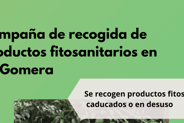 230125 Campaña de recogida de productos fitosanitarios en La Gomera