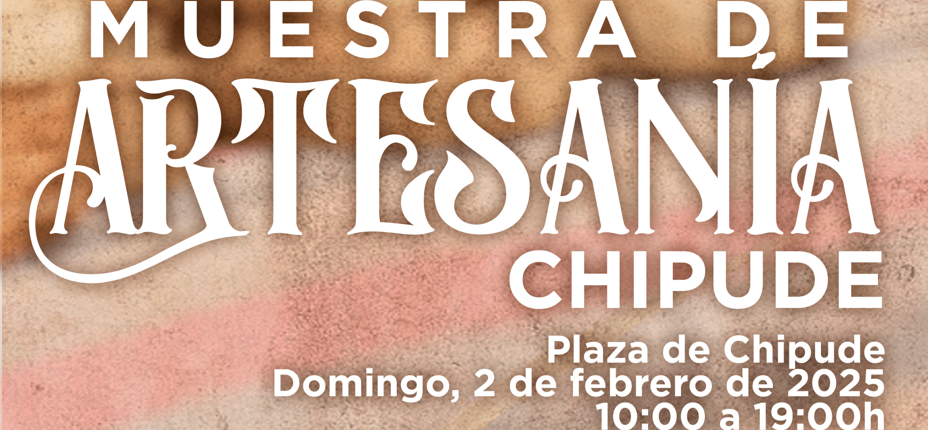 290125 Programa de muestra de artesanía en Chipude, Vallehermoso, La Gomera