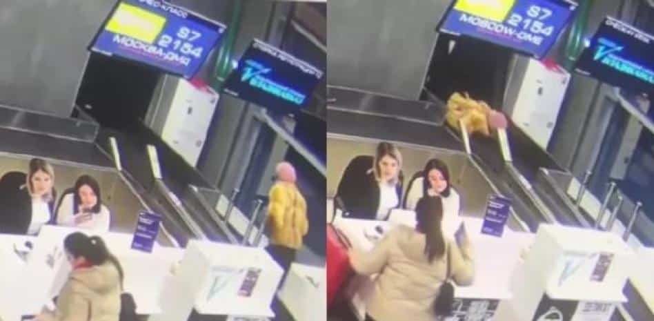 ANCIANA CAE EN UNA CINTA DE EQUIPAJES2 12-5-25