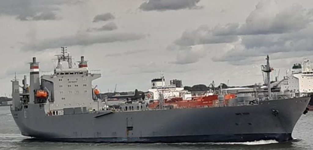 BUQUE MILITAR AMERICANO EN AGUAS CANARIAS 9-1-25