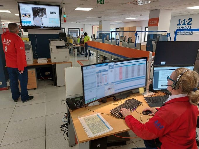 CUATRO HERIDOS EN UN ACCIDENTE EN LAS PALMAS DE GRAN CANARIA 11-1-25