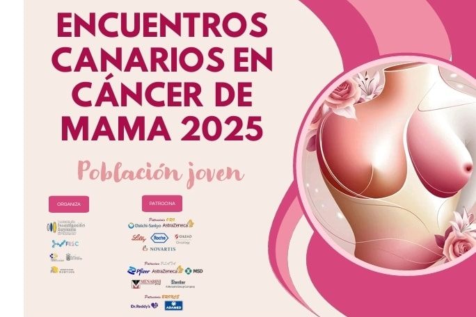 Cartel Encuentros cáncer mama