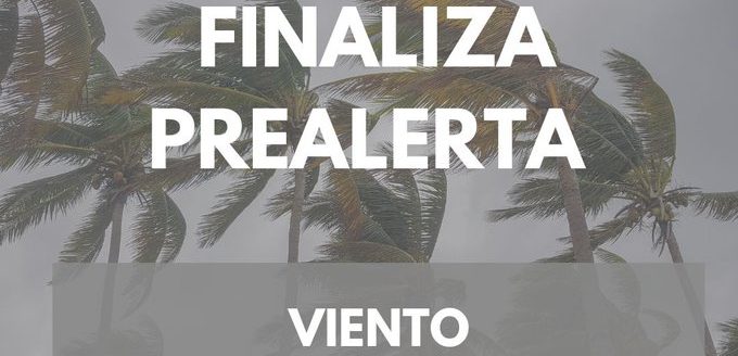 FINALIZA PREALERTA POR VIENTO EN TENERIFE Y LA PALMA 22-1-25