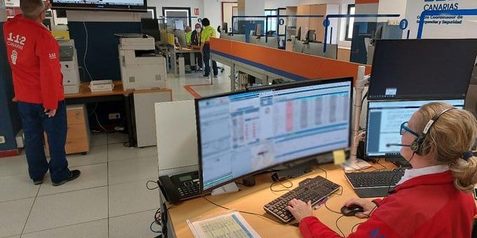 MOTORISTA HERIDO TRAS UNA CAÍDA EN LA GC-3 LAS PALMAS 11-1-25