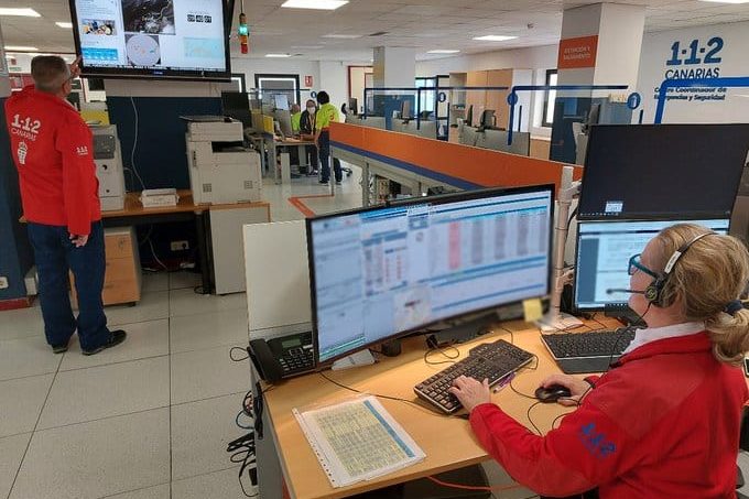 MOTORISTA HERIDO TRAS UNA CAÍDA EN LA GC-3 LAS PALMAS 11-1-25