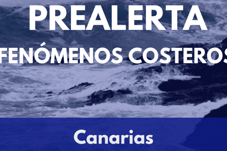 PREALERTA POR FENÓMENOS COSTEROS EN CANARIAS 31-1-25