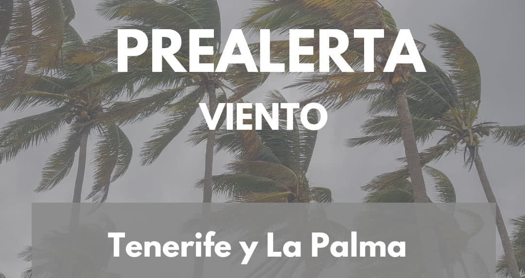 PREALERTA POR VIENTO EN CANARIAS 20-1-25